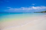 White powder sand and the best snorkeling reef just outside your door